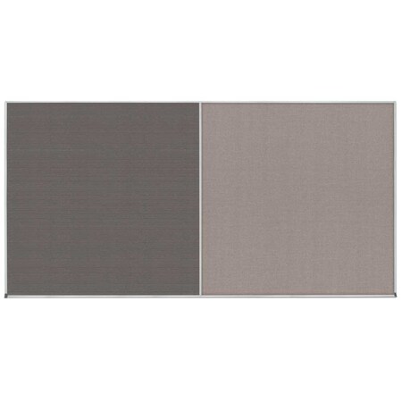 United Visual Products Enclosed Corkboard, 1 Door, 18"x24", 4" Fra UV3414-WHITE-KEYLIME